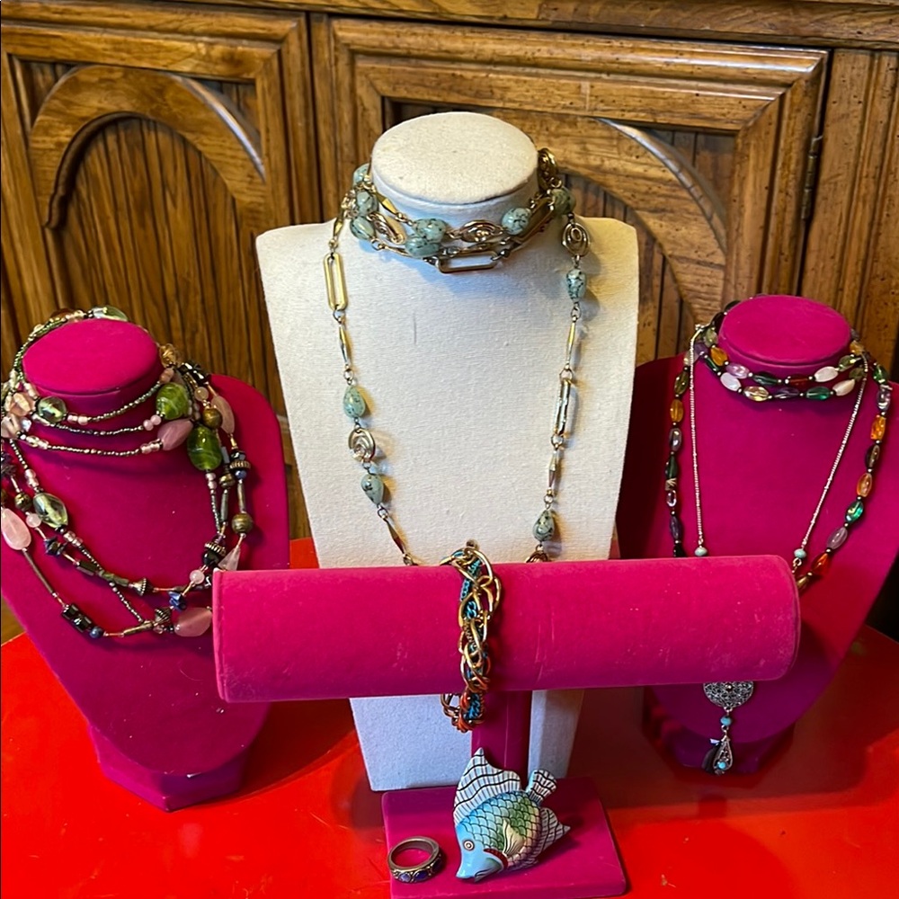 Elegant Multi-Color Beaded and misc items